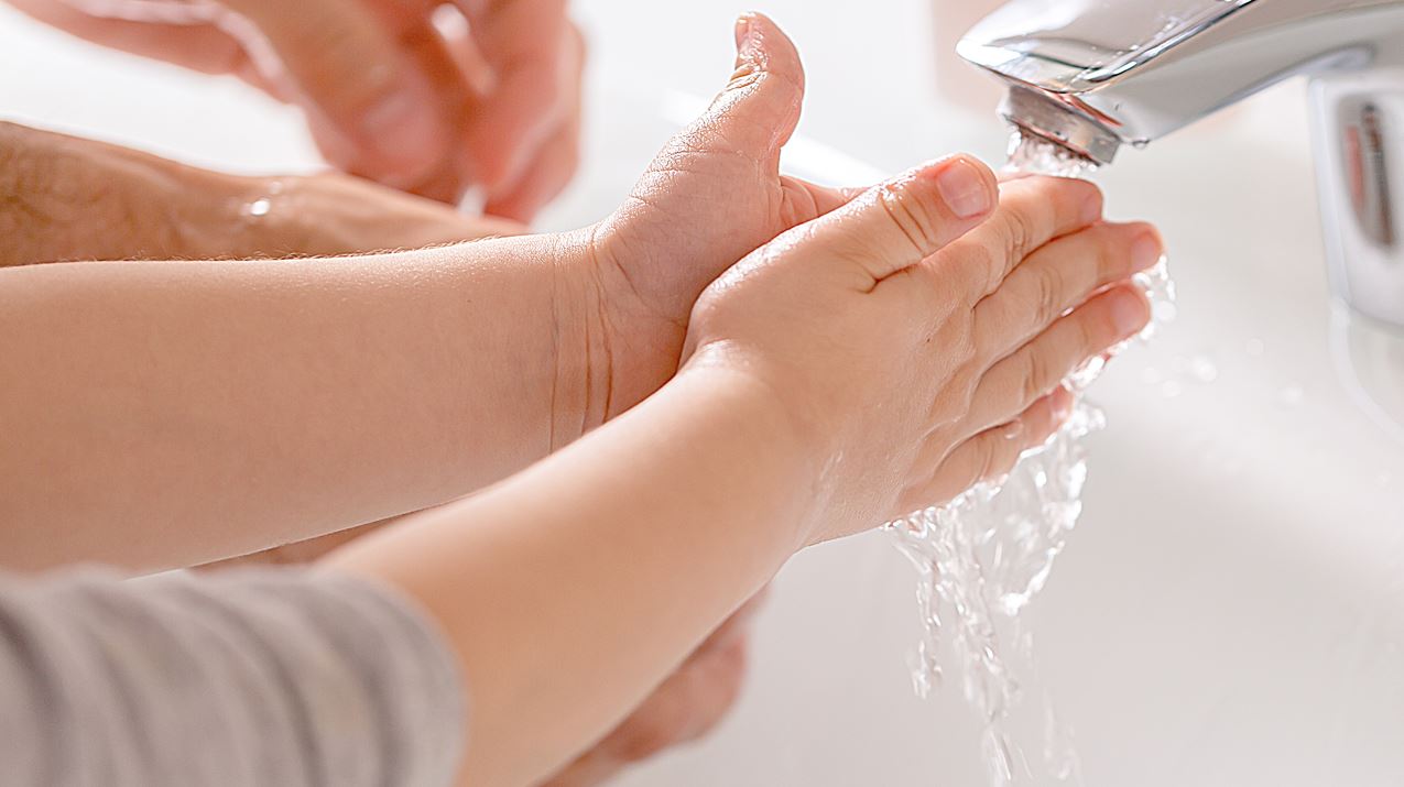 A calm, lived in home interior that reflects consistent and manageable hygiene routines